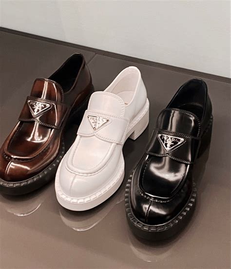 prada square loafer|prada loafers girls.